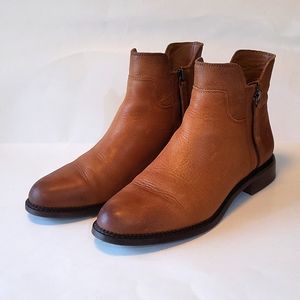 Franco Sarto HALFORD Leather Ankle Boots Size 9